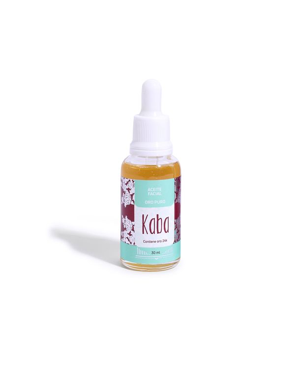 Aceite Facial de Oro 24 K Kaba 30 ML